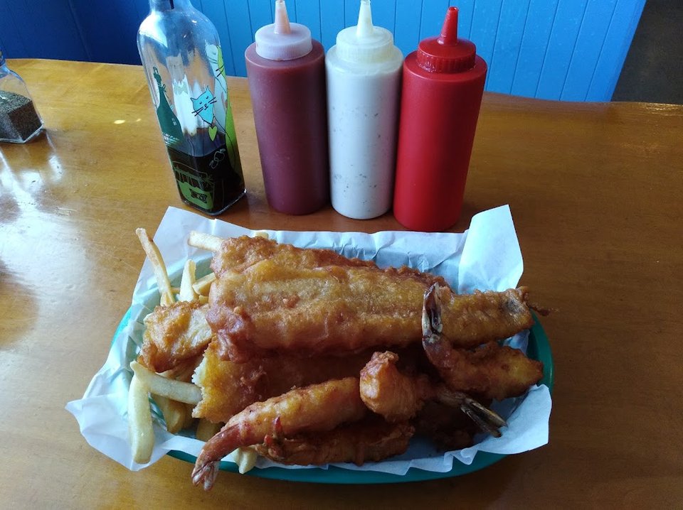 Fish and Shrimp Combo