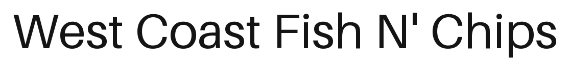 West Coast Fish N' Chips